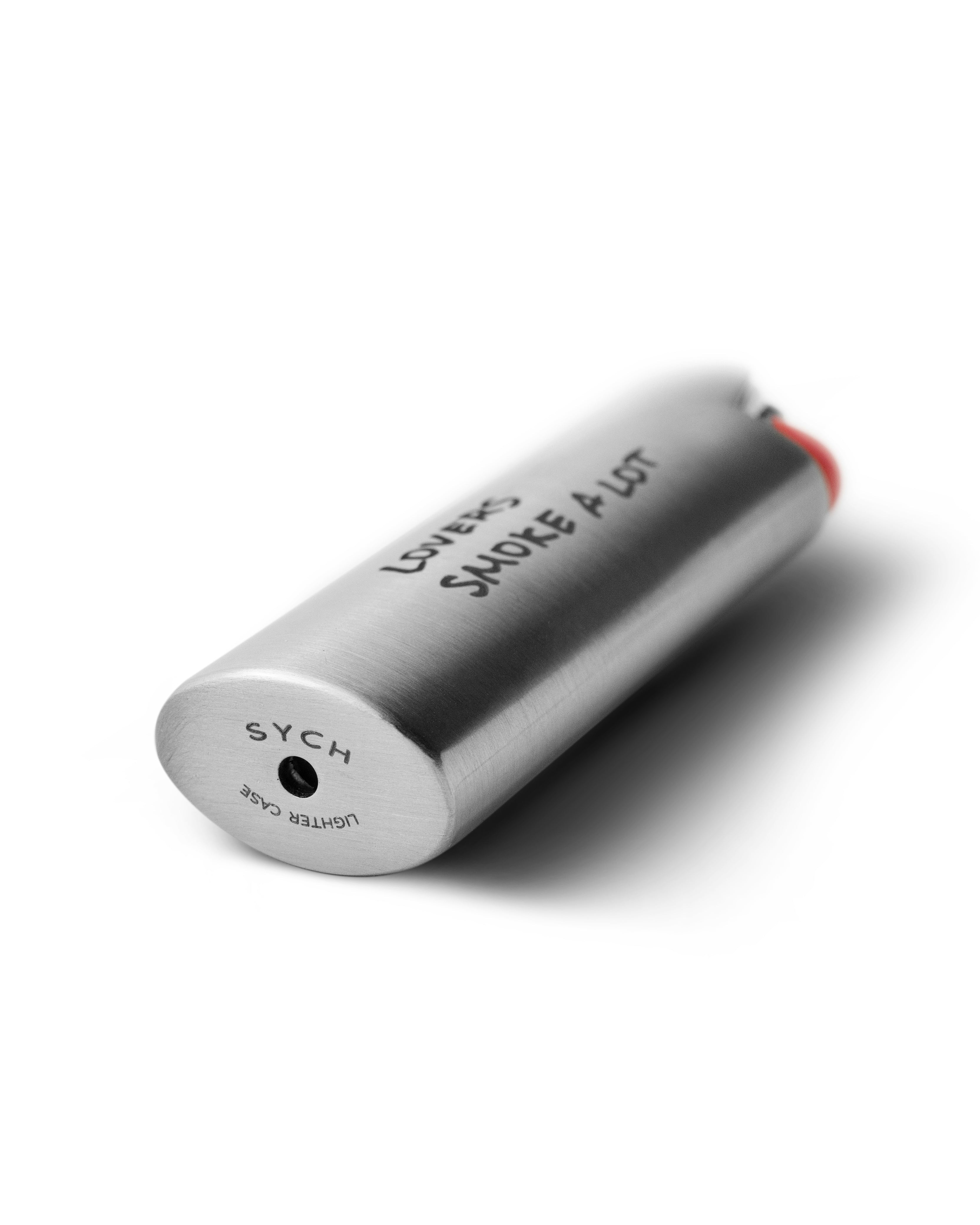 LIGHTER CASE "LOVERS SMOKE A LOT"