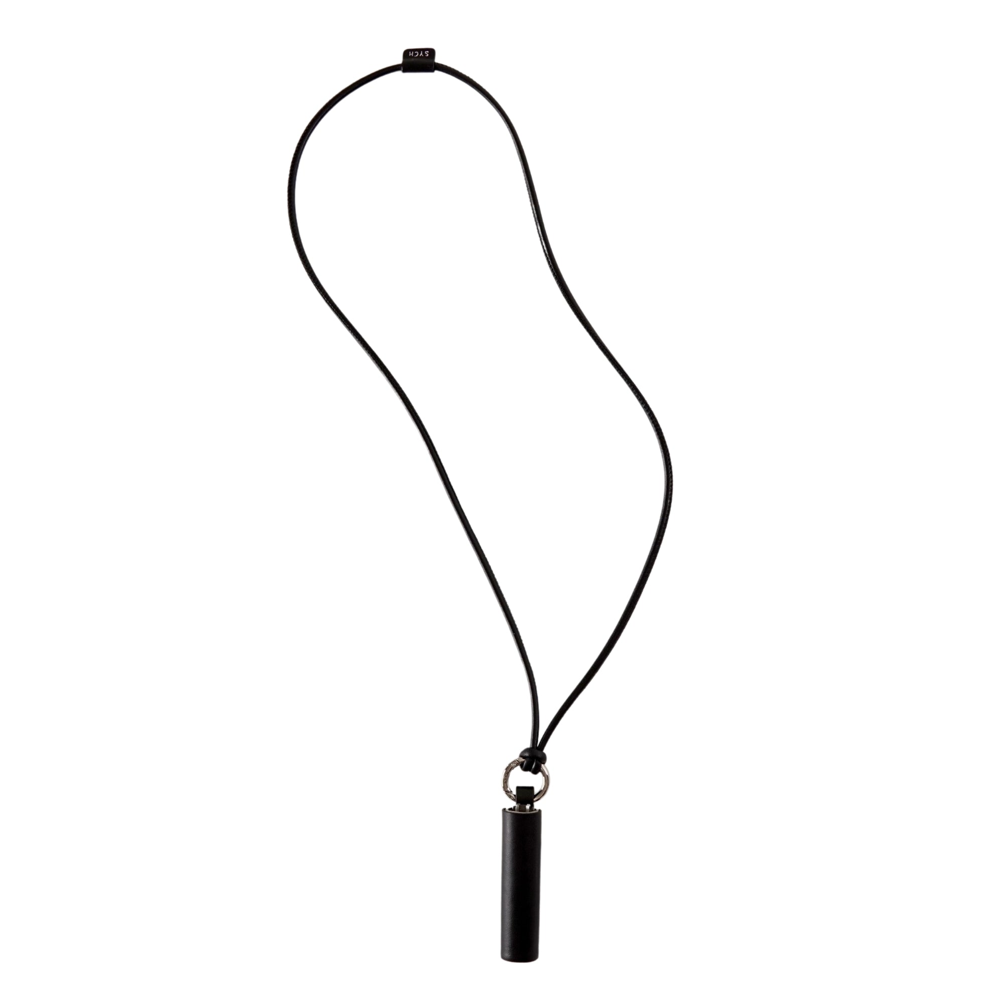 Leather lighter case necklace
