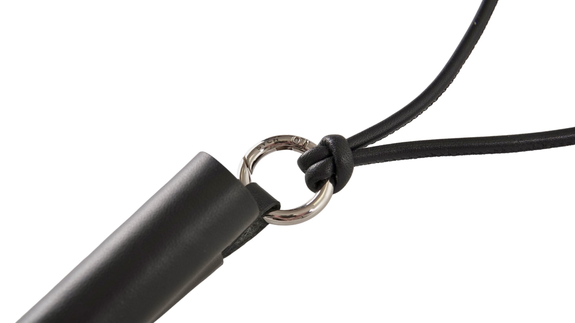 sych LIGHTER CASE - handmade leather accessory with strap