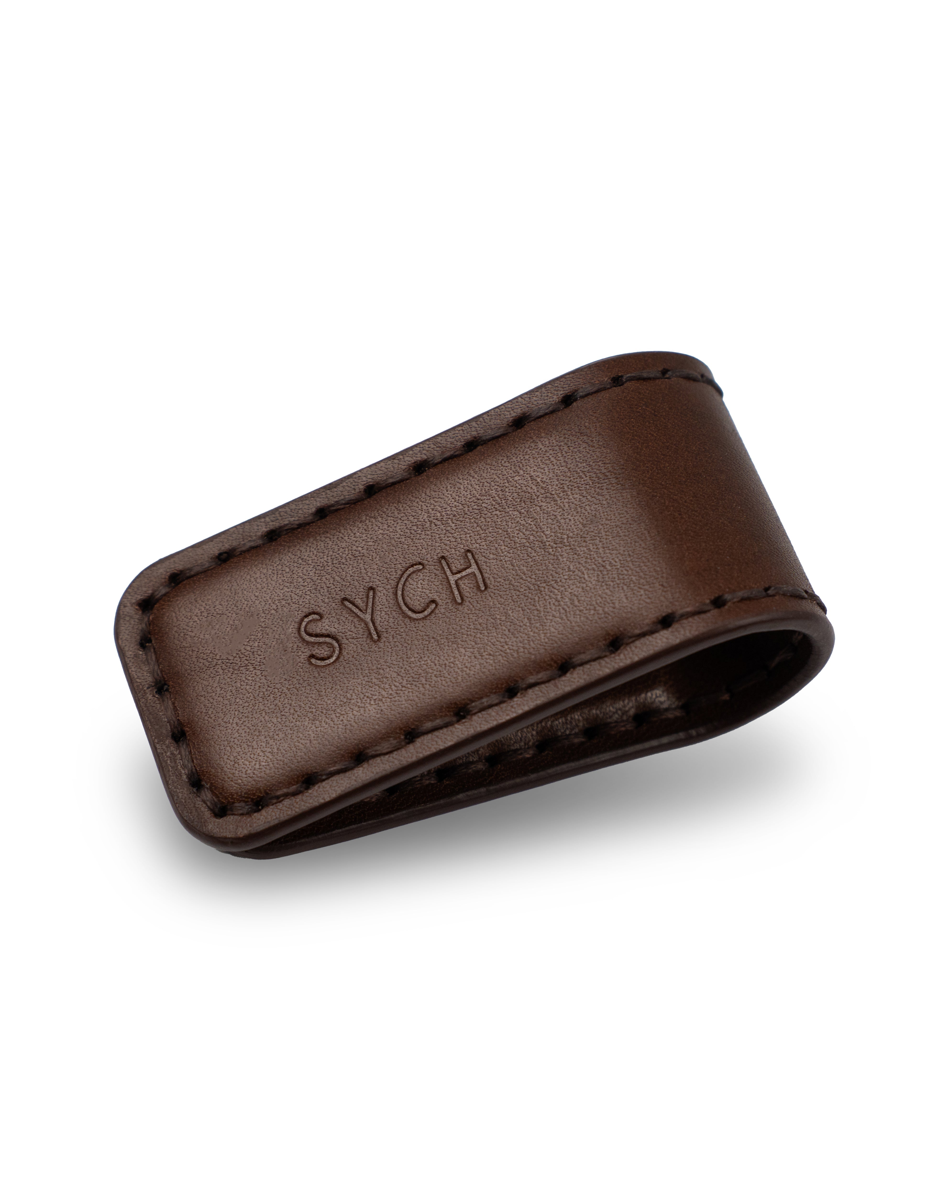 MONEY CLIP BROWN